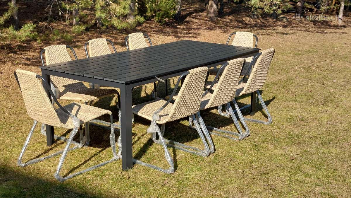 Lauko aliuminis stalas. Keli variantai - nuotraukos Nr. 11