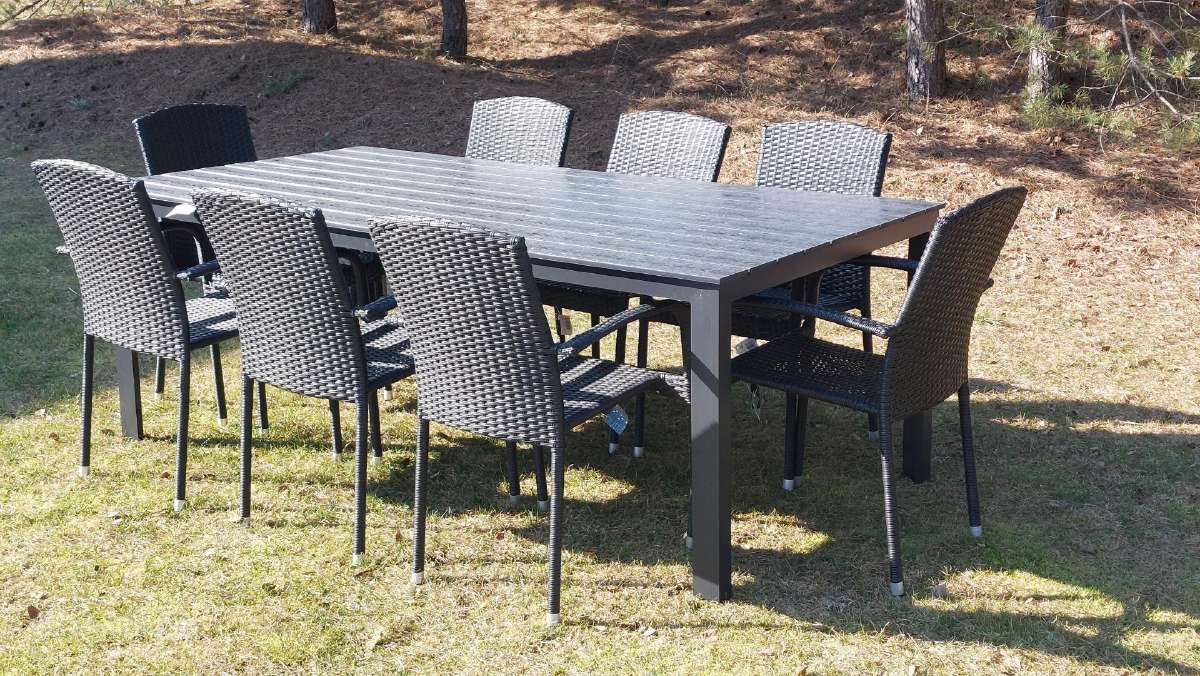 Lauko aliuminis stalas. Keli variantai - nuotraukos Nr. 9