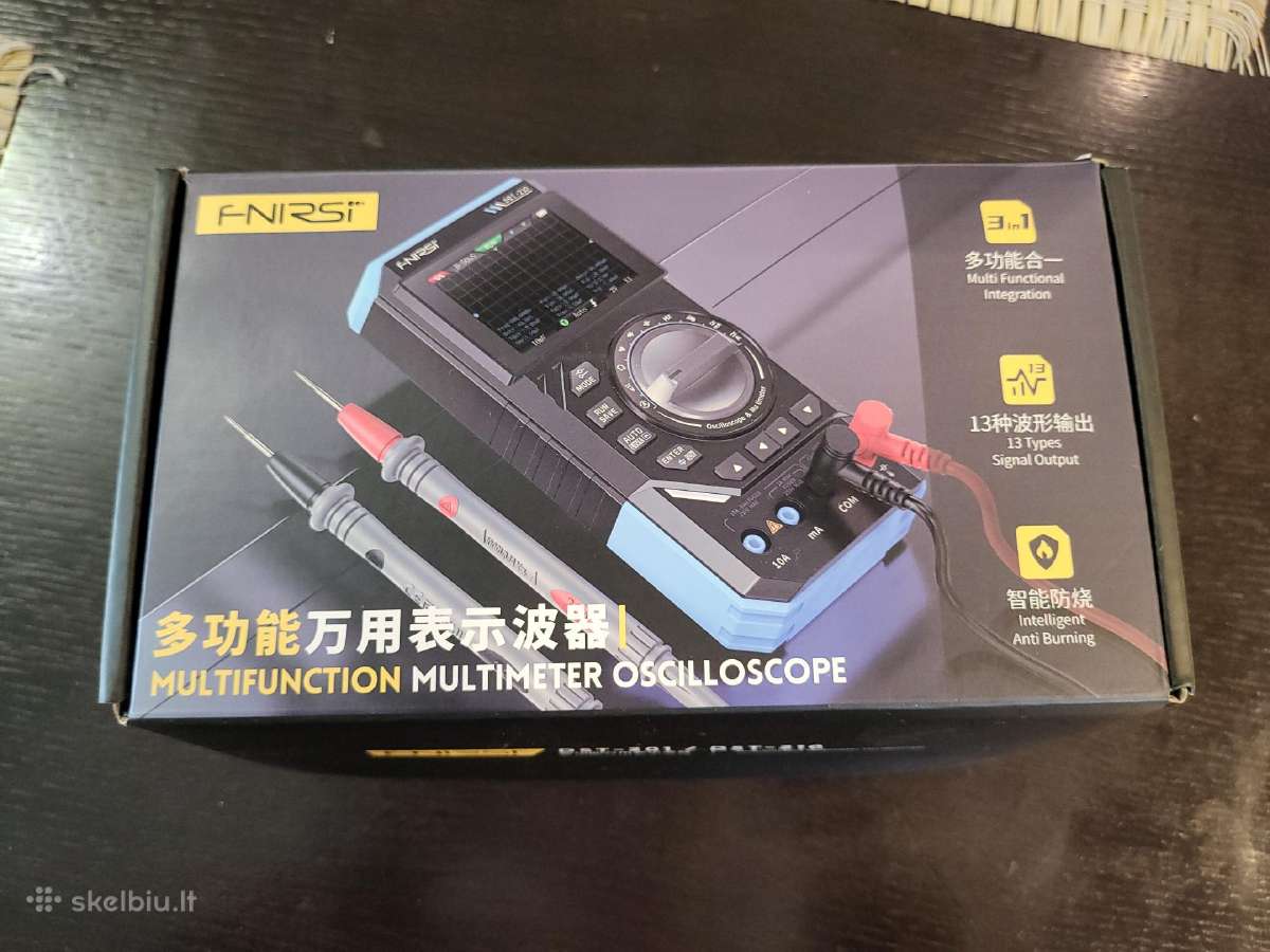 Osciloskopai Zt703s 3in1, Winapex 810b ir Fnirsi - nuotraukos Nr. 35