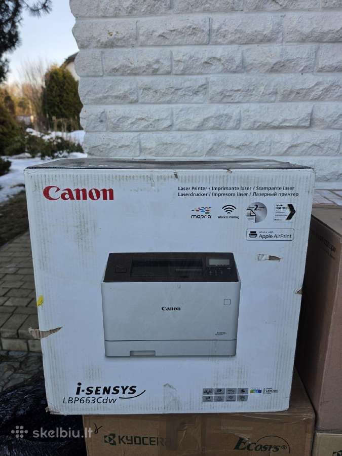 Canon Lbp663cdw printeris