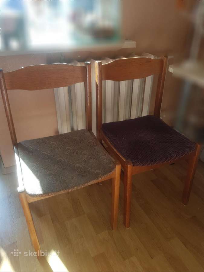 Kėdės, medinės