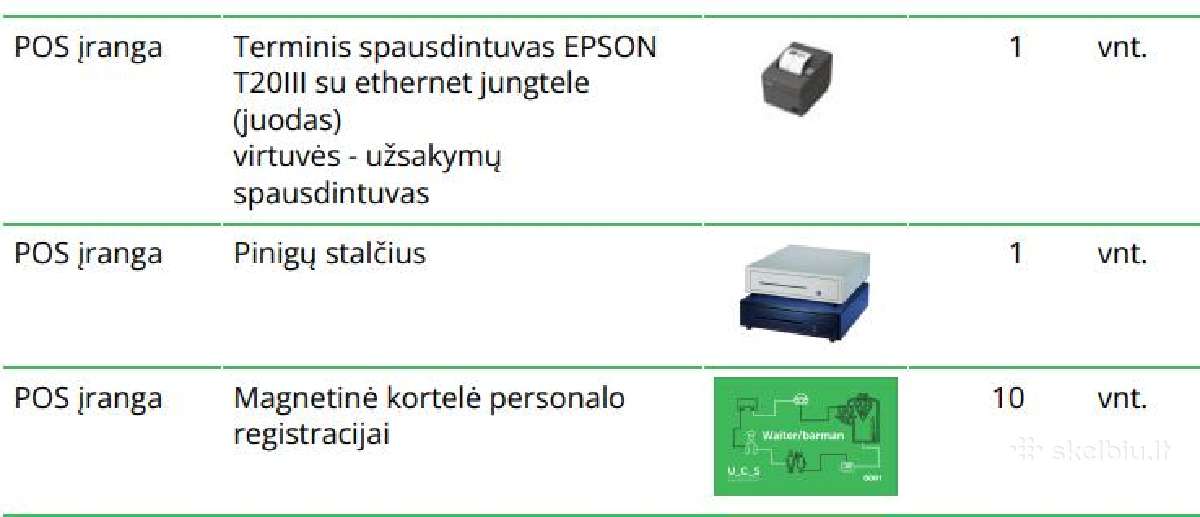 Pilna Pos kasos sistema - nuotraukos Nr. 4