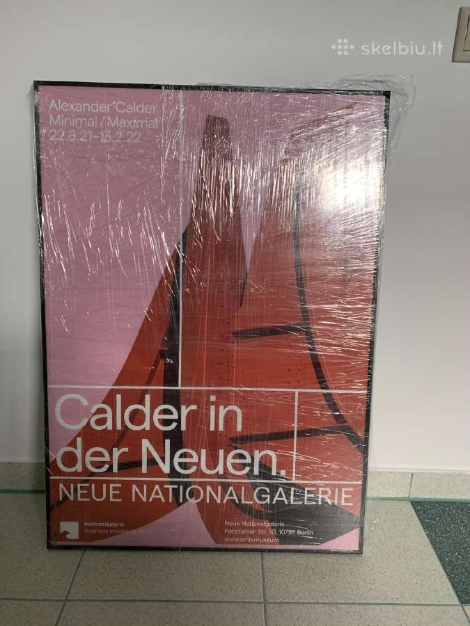 Įrėmintas plakatas didelis metalinis rėmas 64x87cm - nuotraukos Nr. 2