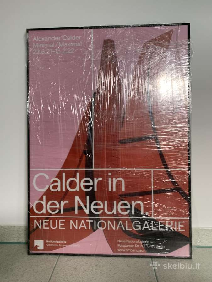 Įrėmintas plakatas didelis metalinis rėmas 64x87cm - nuotraukos Nr. 7