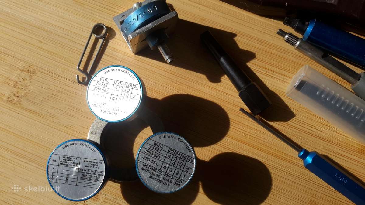 Įrankiai darbui su jungčių kontaktais - nuotraukos Nr. 4