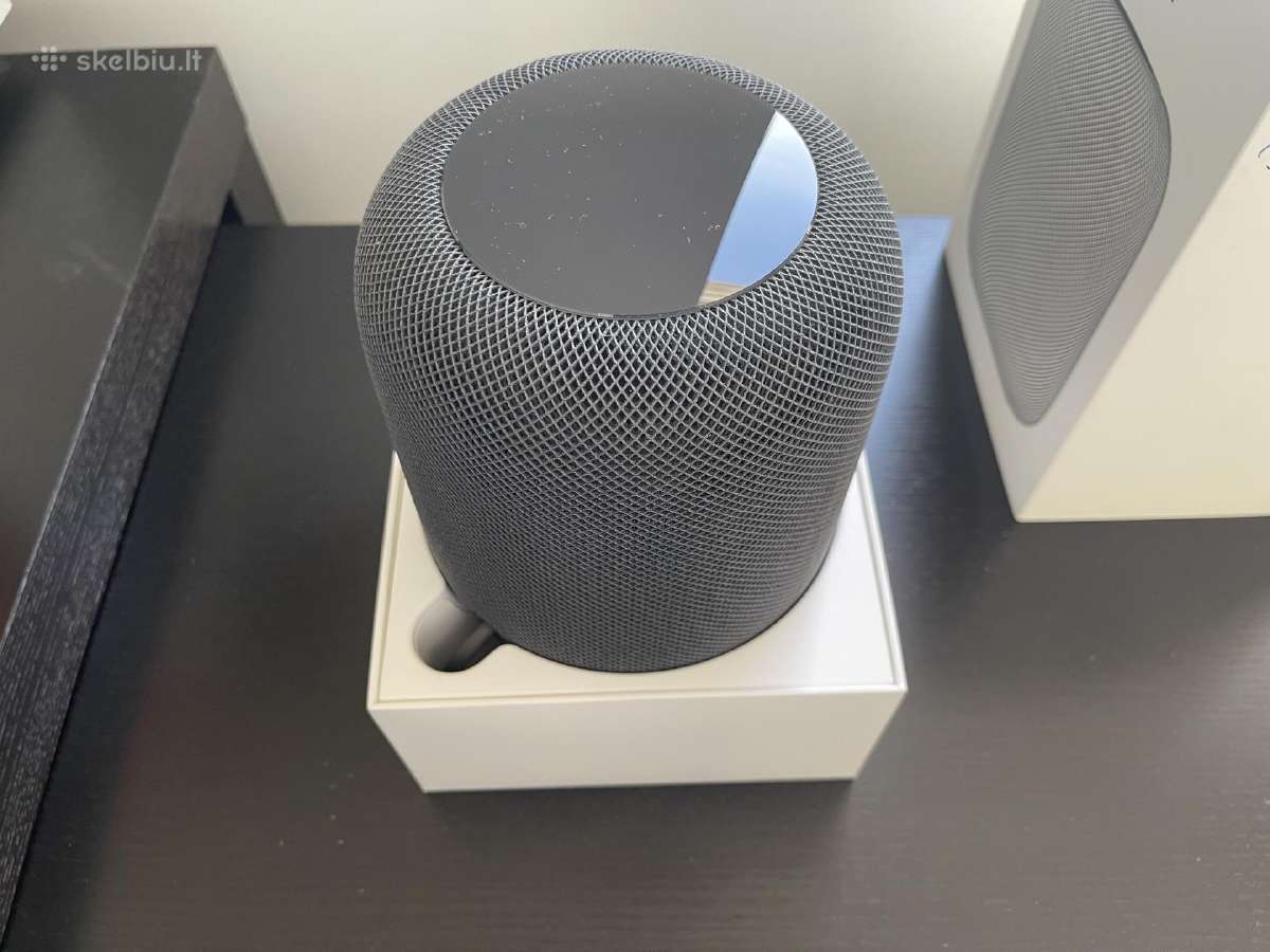 Apple Homepod 1 kartos, Space Gray, puikios būklės