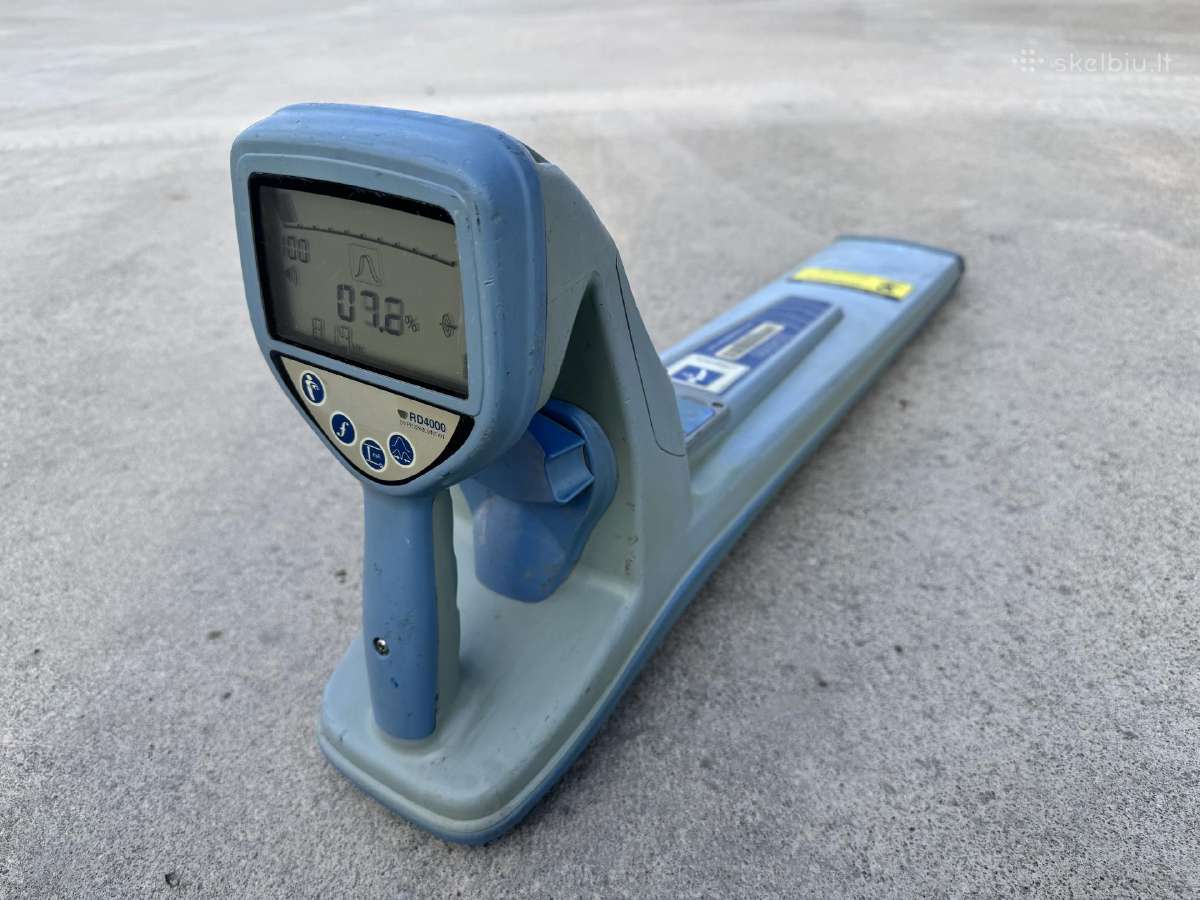 Kabelių ieškiklis Radiodetection Rd4000