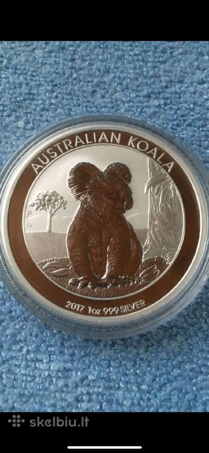 Moneta Austrilja 2017m. 1 dollar, sidabras(.999)