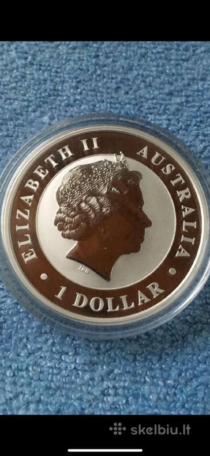 Moneta Austrilja 2017m. 1 dollar, sidabras(.999) - nuotraukos Nr. 2