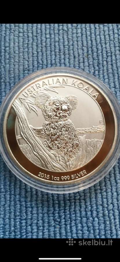 Moneta Australija 2015m. 1 dollar, sidabras(.999)