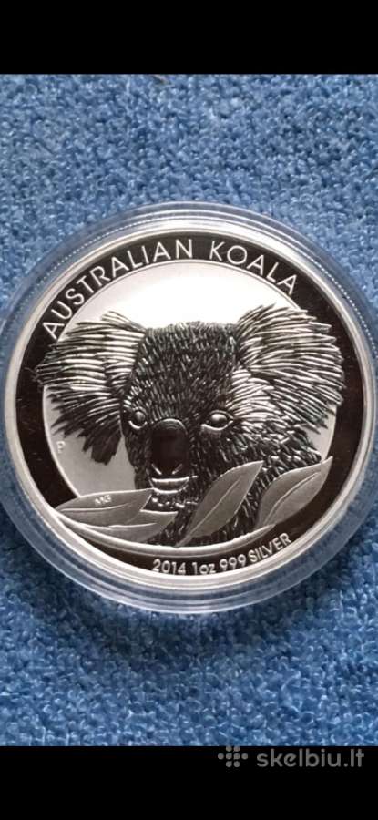 Moneta Australija 2014m. 1 dollar, sidabras(.999)