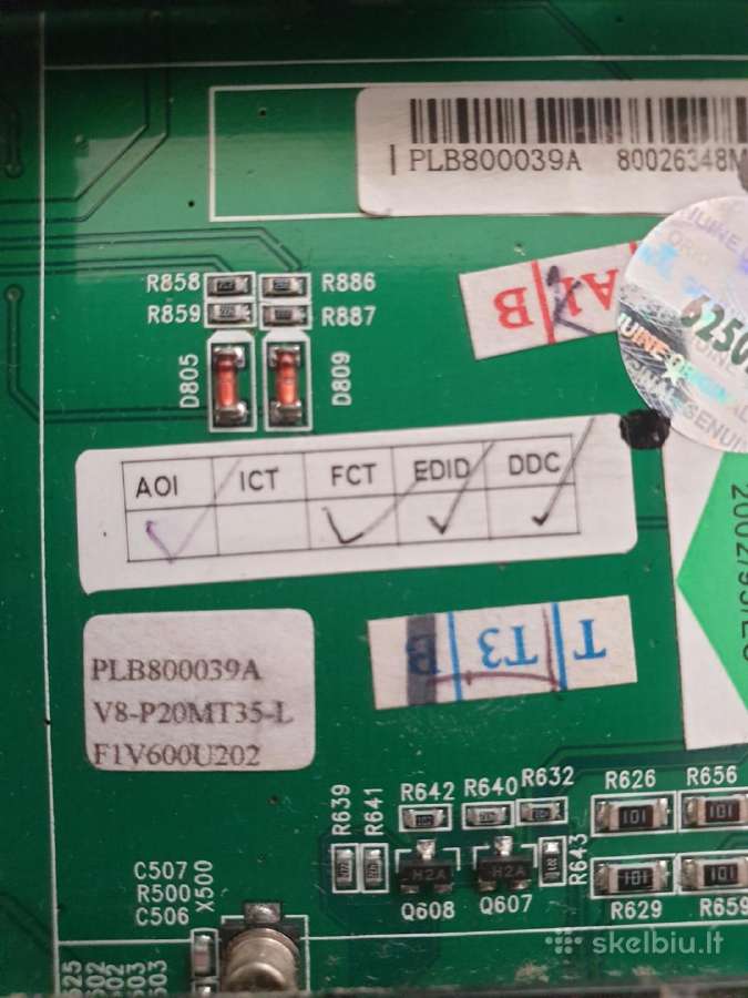 Philips 22pfl5403d/10 Mainboard (40-ldmk35-mae2xg) - nuotraukos Nr. 3