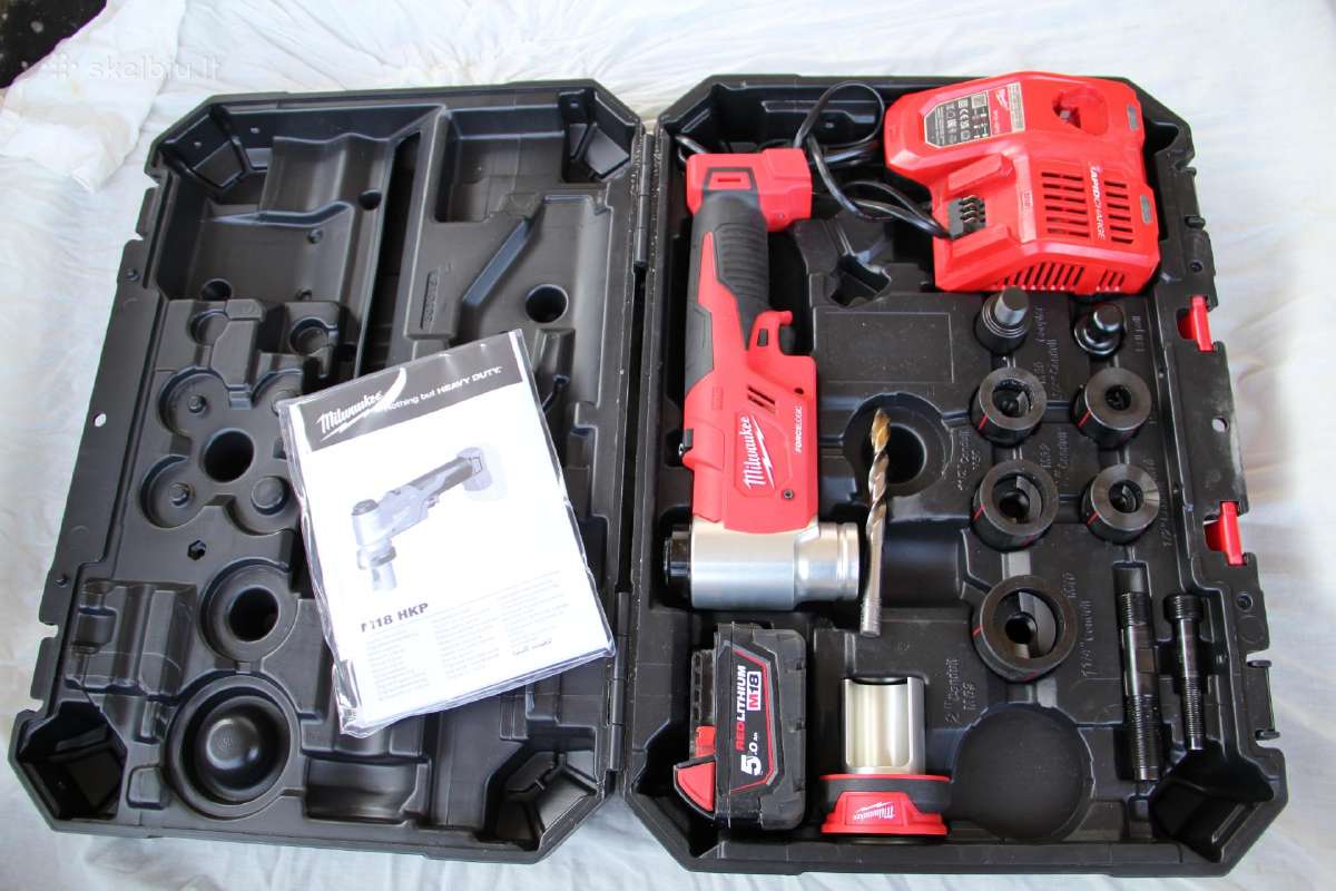 Milwaukee M18 Hkp hidraulinis skylių iškalėjas