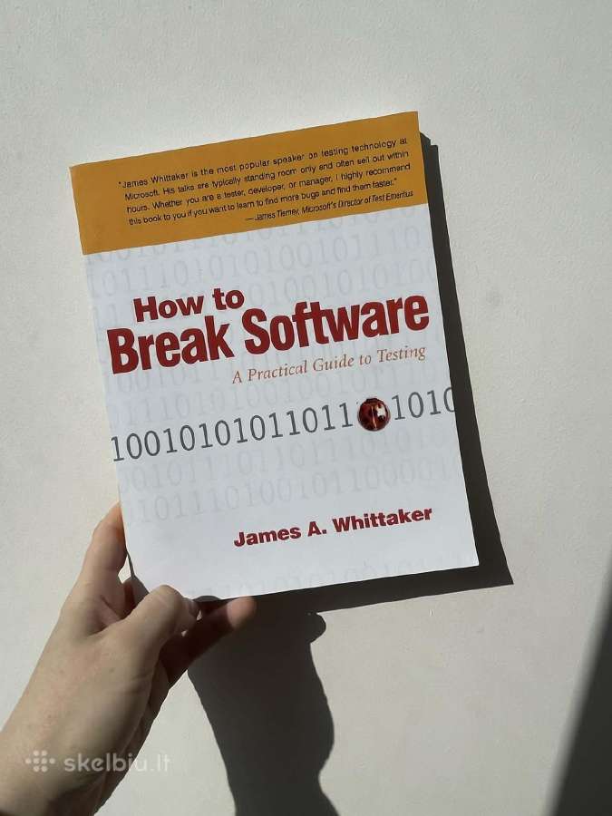 Knyga How to Break Software