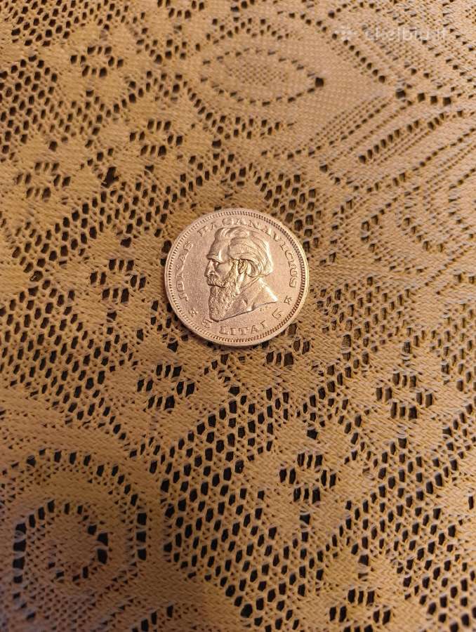 Moneta 5 Litai 1936 m - Originalas. Sidabras