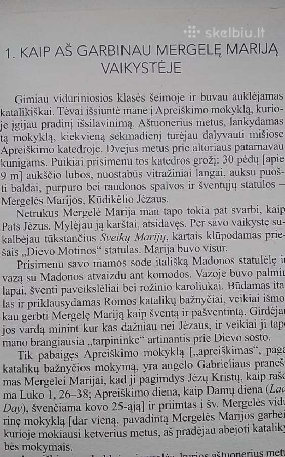 Mergelė Marija – gyva ar mirusi? - nuotraukos Nr. 2