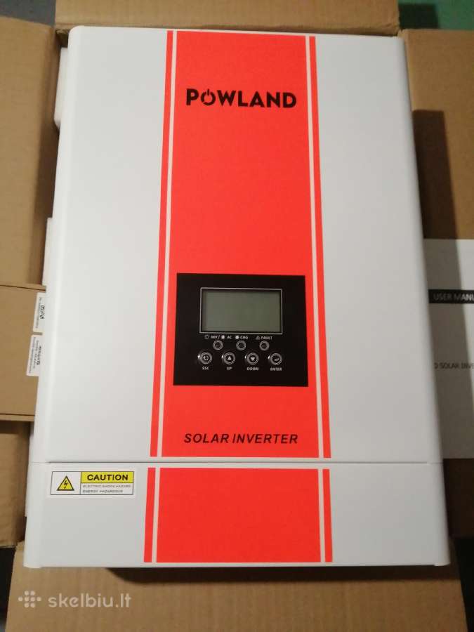 Hibridinis saulės inverteris Powland 6.2kw 48v