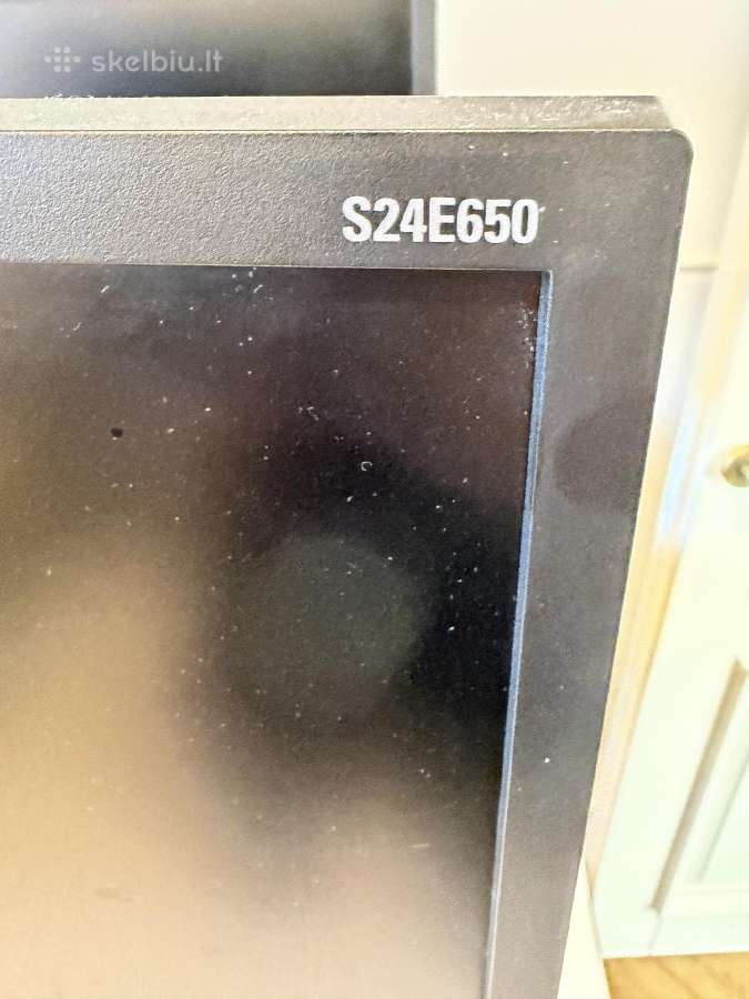 Naudoti monitoriai Samsung S24e650yra 2vnt. - nuotraukos Nr. 6