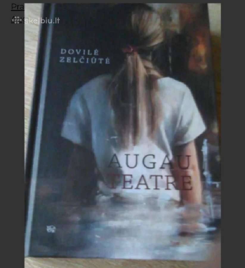 Augau teatre, nauja knyga