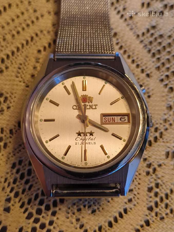 Orient Laikrodis – Mechaninis, Automatiškai Prisuk - nuotraukos Nr. 3
