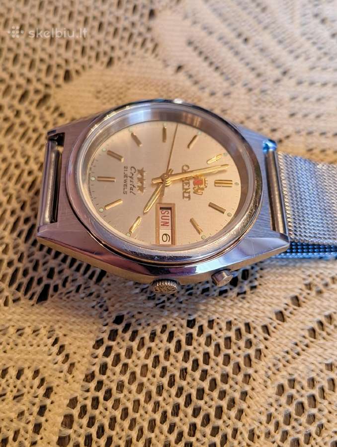 Orient Laikrodis – Mechaninis, Automatiškai Prisuk - nuotraukos Nr. 4