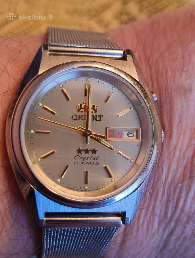 Orient Laikrodis – Mechaninis, Automatiškai Prisuk - nuotraukos Nr. 11