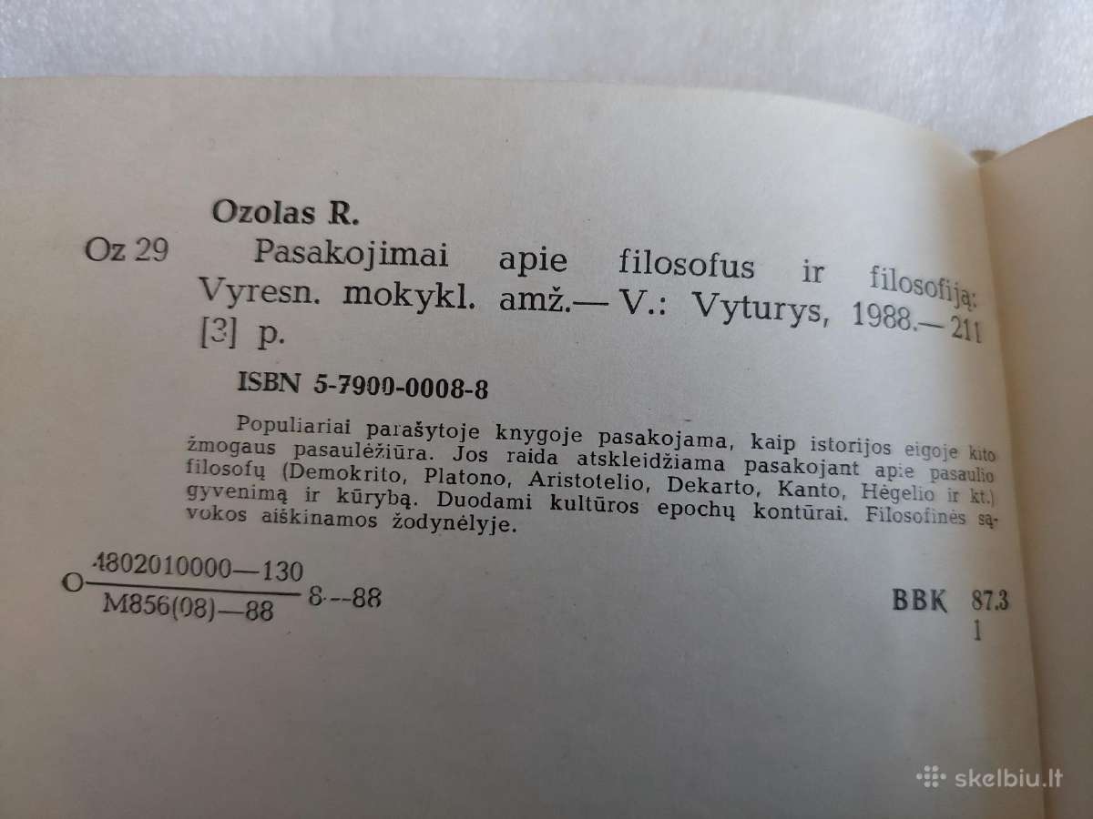 Pasakojimai apie filosofus ir filosofiją - nuotraukos Nr. 5