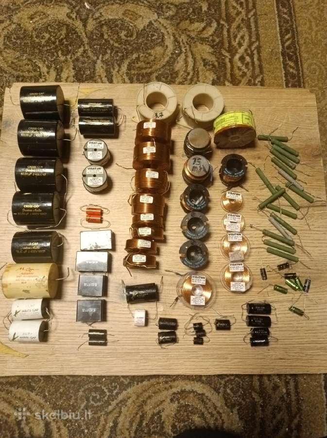 Garso kolonėlių filtrų dalys. Diskrėtiniai opa