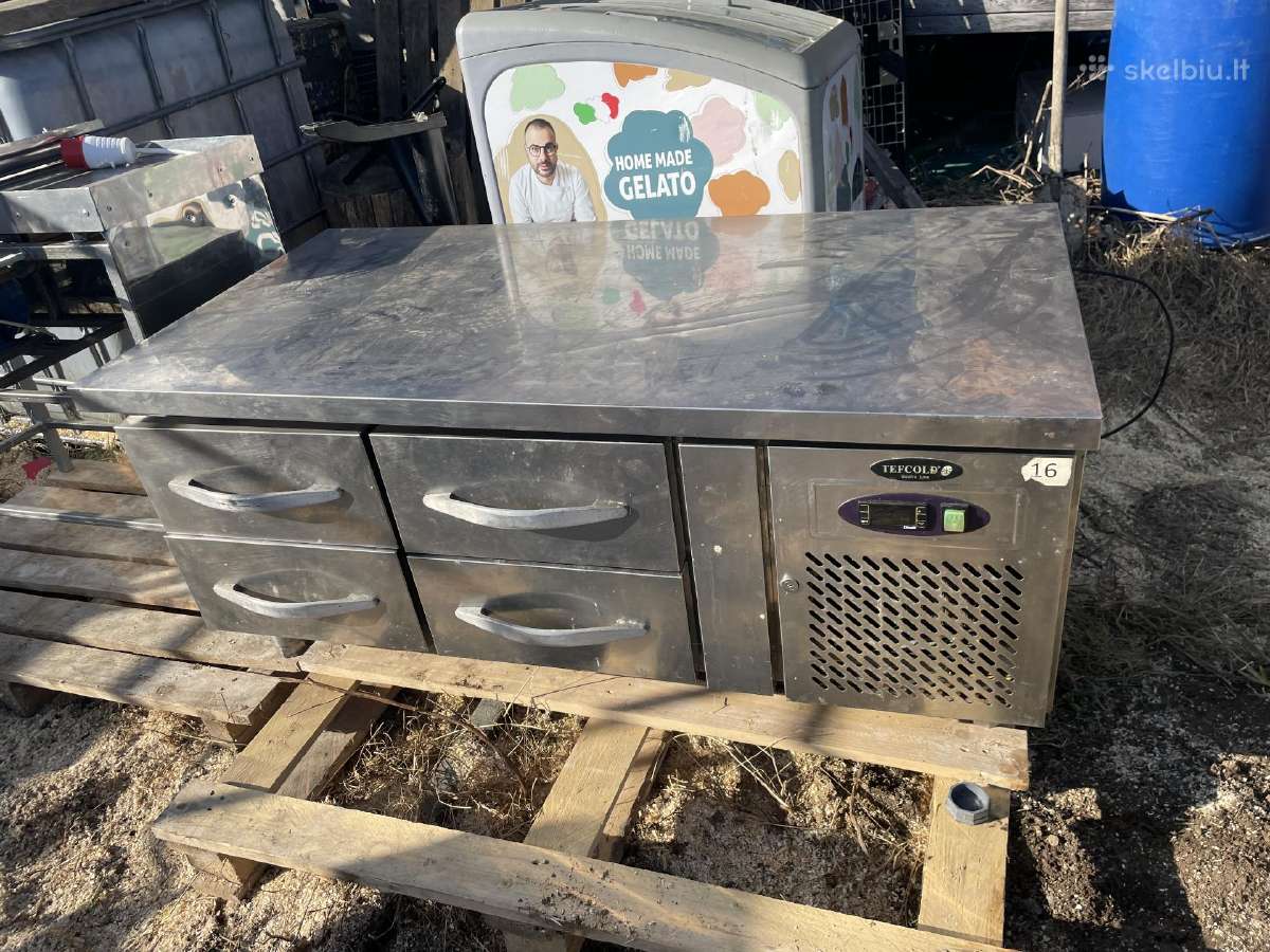 Žemo profilio šaldymo stalas tefcold uc5240