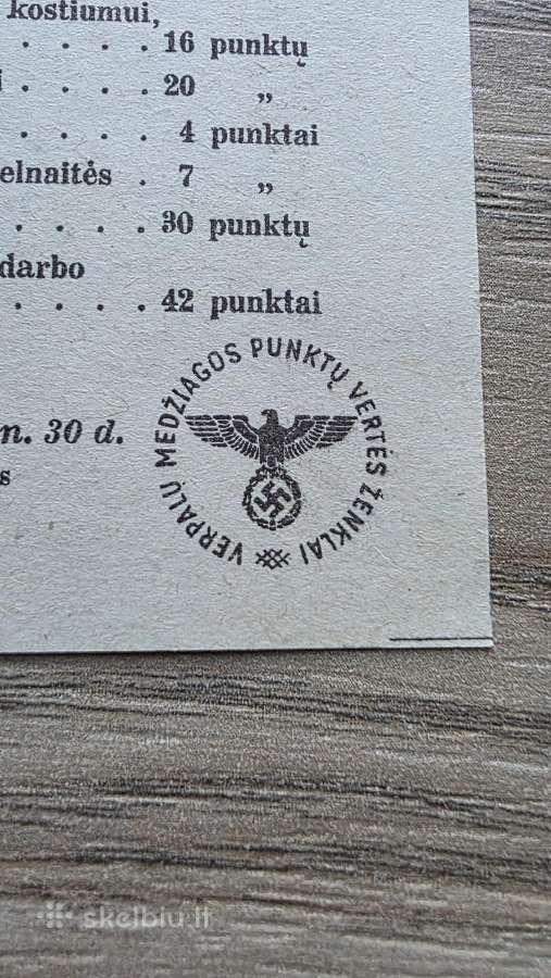 1945 1 verpalų punktas Lietuva - nuotraukos Nr. 4
