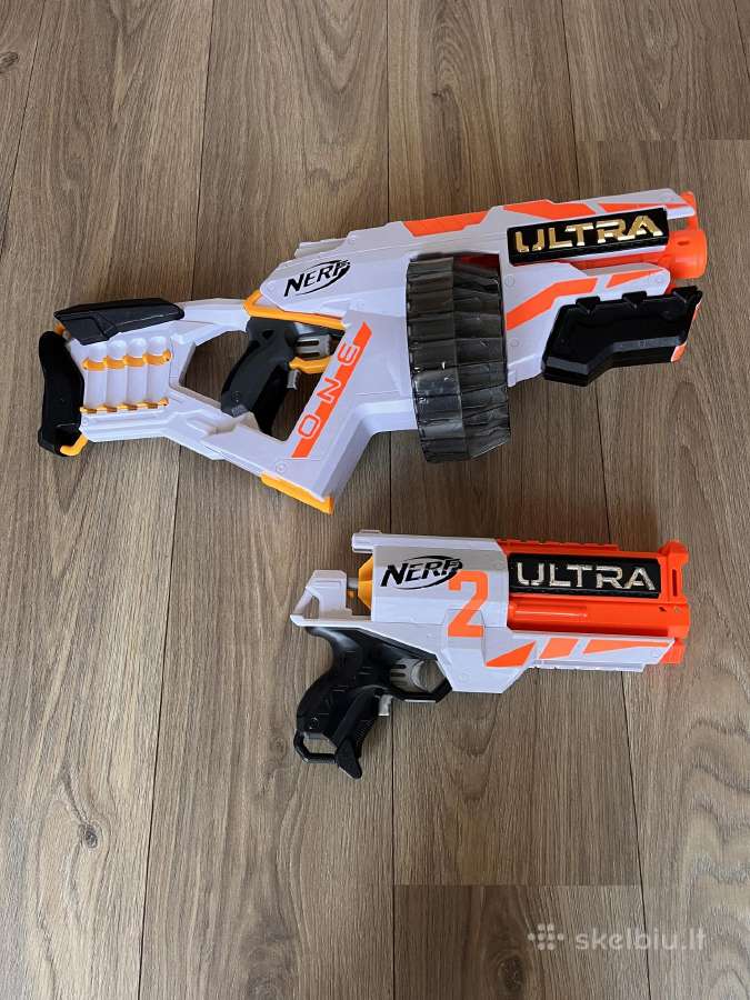 Nerf Ultra One + Nerf Ultra Two – puikios būklės