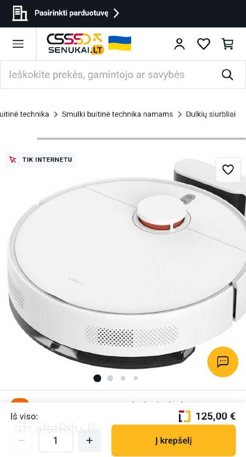 Mi siurblys robotukas - nuotraukos Nr. 3