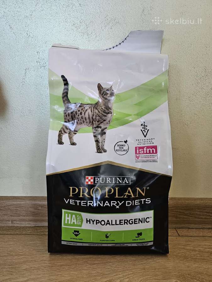 Purina Ha Hypoallergenic sausas kačių maistas