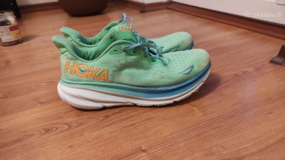 Hoka One One Clifton 9 Marathon.begimo bateliai