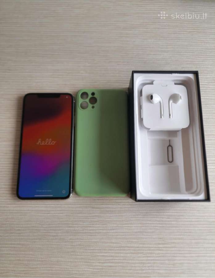 Parduodu Apple iPhone 11 Pro Max puikios būklės