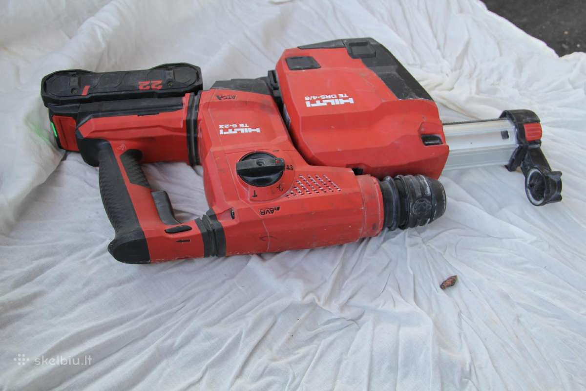 Hilti Nuron Te 6-22 vs Te Drs-4/6 - nuotraukos Nr. 4