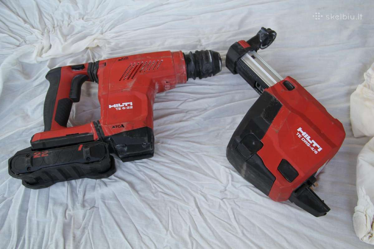 Hilti Nuron Te 6-22 vs Te Drs-4/6 - nuotraukos Nr. 5