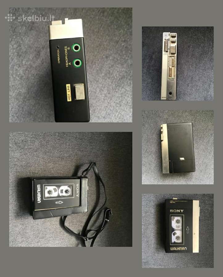 Sony walkman Wm-3 kolekcinis ausinukas