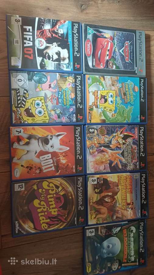 Parduodami ps2 zaidimai