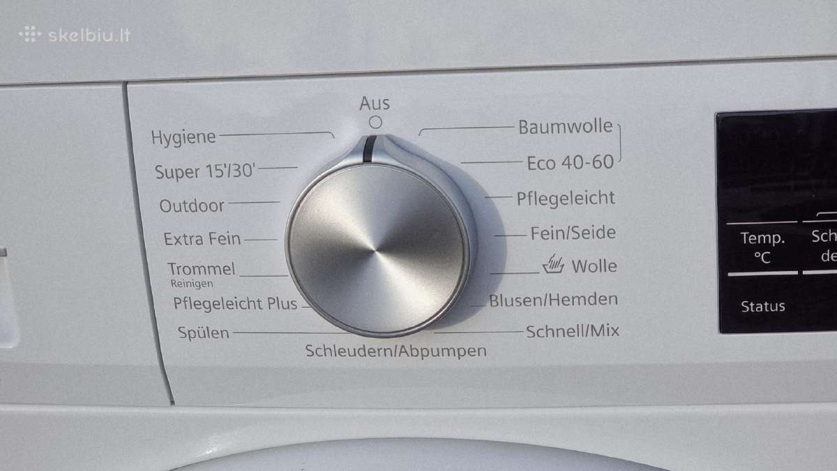 Nauja Siemens Wu14ut42, aukštis 82 cm, + garantija - nuotraukos Nr. 8