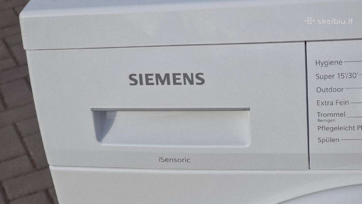 Nauja Siemens Wu14ut42, aukštis 82 cm, + garantija - nuotraukos Nr. 9