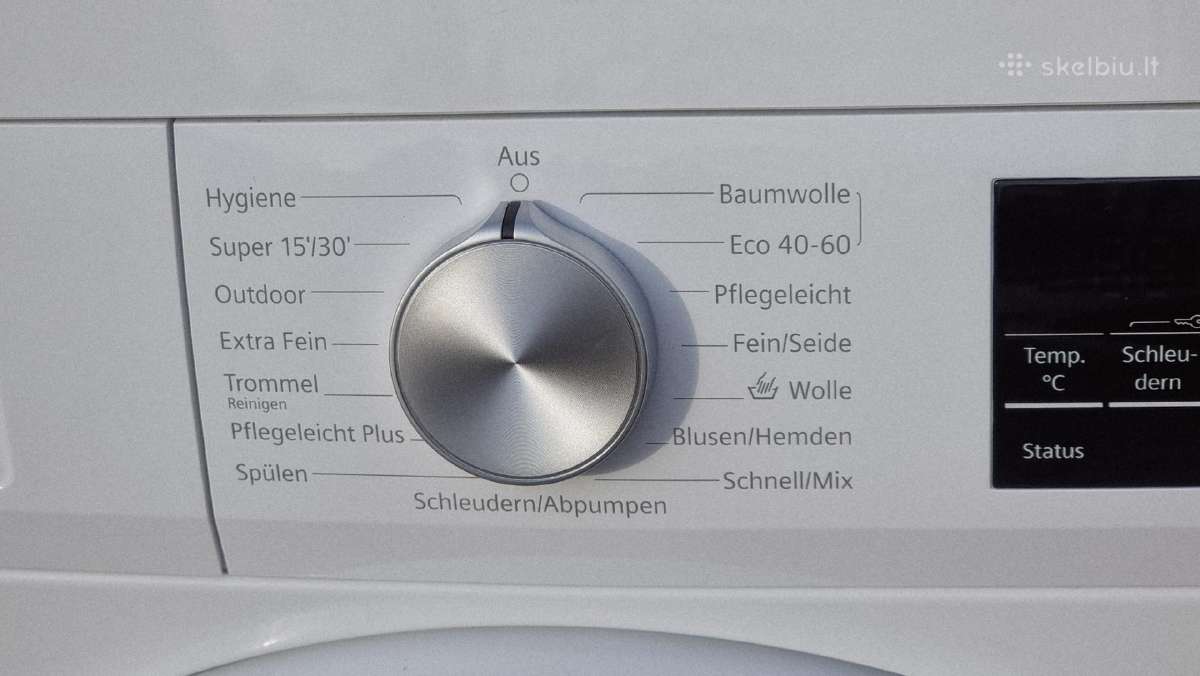 Nauja Siemens Wu14ut42, aukštis 82 cm, + garantija - nuotraukos Nr. 10