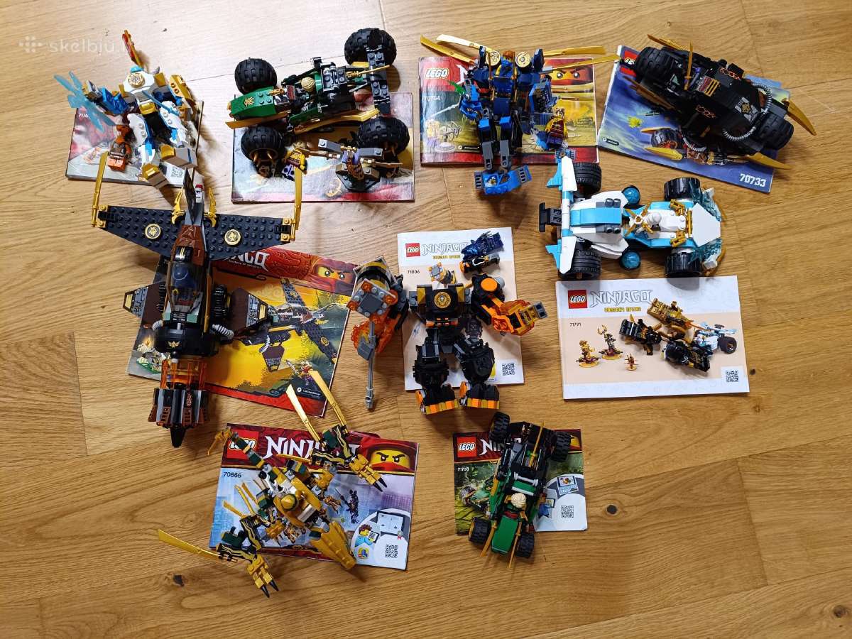 Lego Ninjago rinkiniai