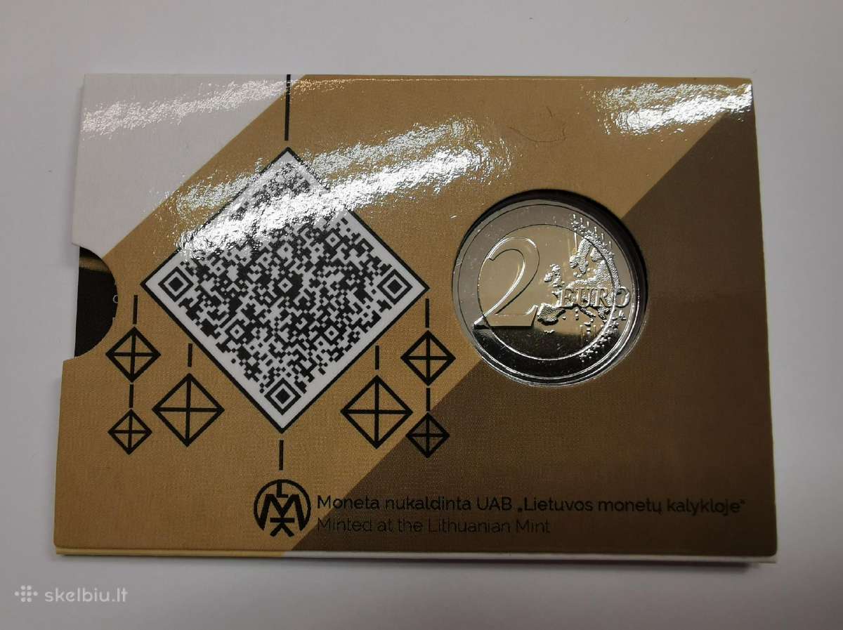 2€ Moneta Šiaudiniai sodai - nuotraukos Nr. 2