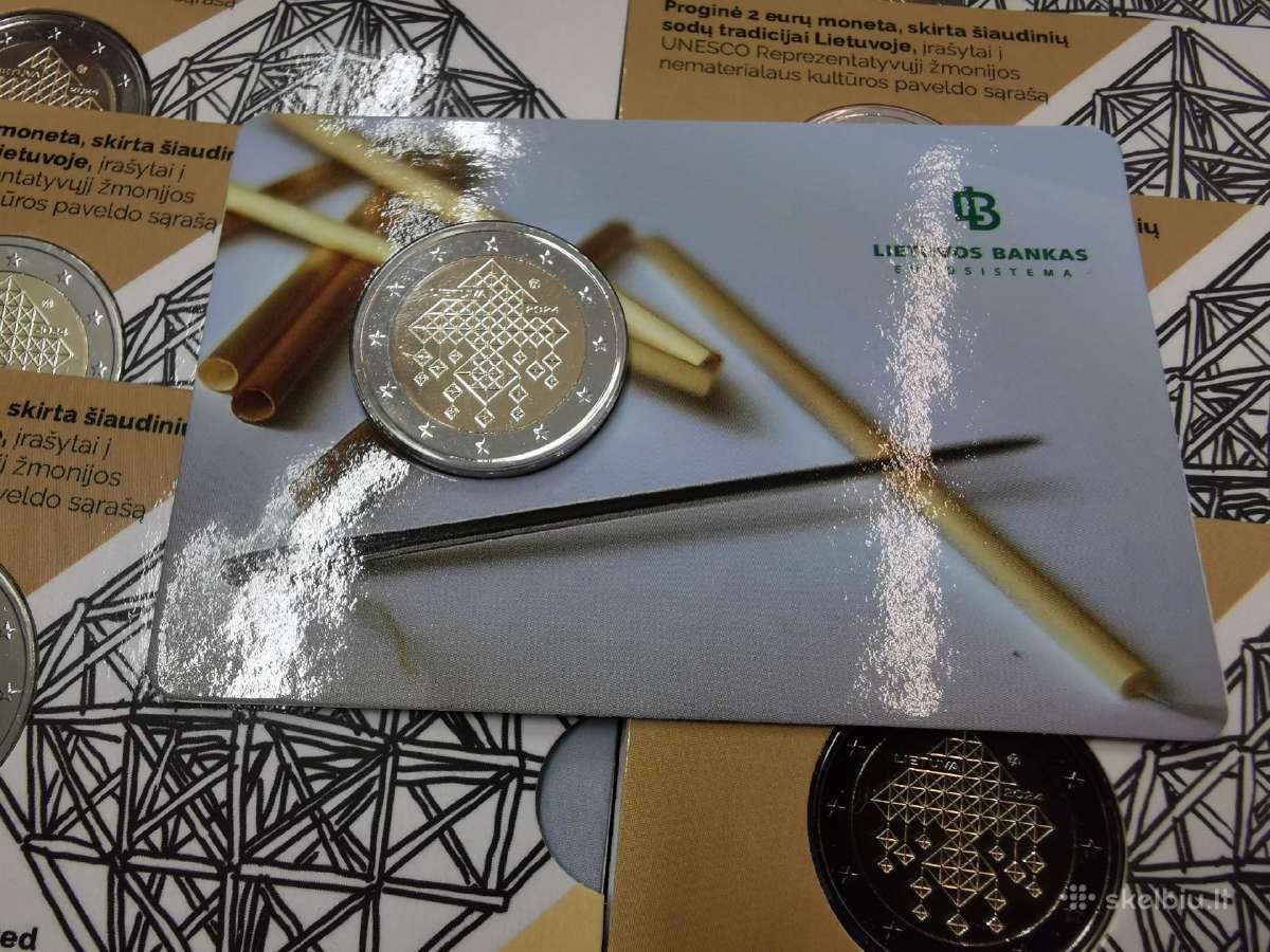 2€ Moneta Šiaudiniai sodai - nuotraukos Nr. 3