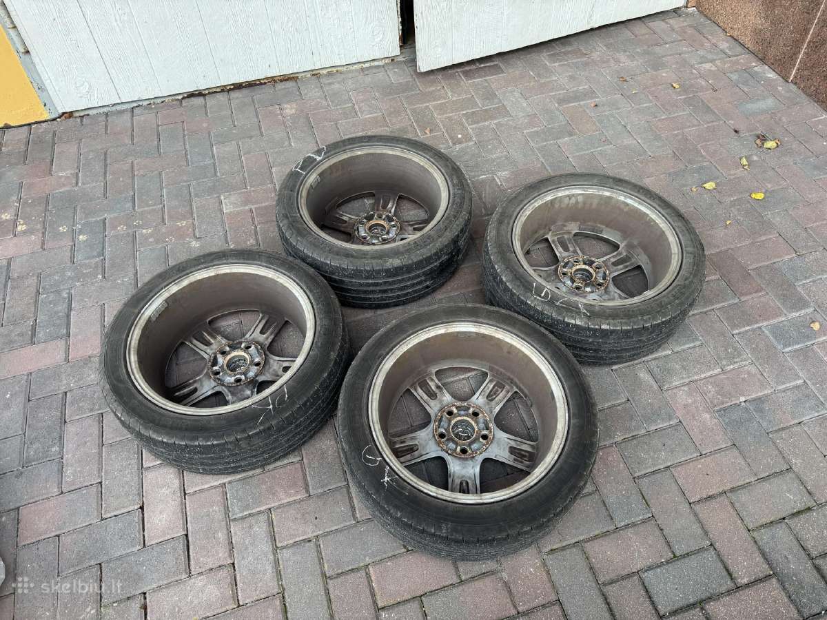 Toyota ratlankiai su vasarinėmis padangomis - nuotraukos Nr. 8