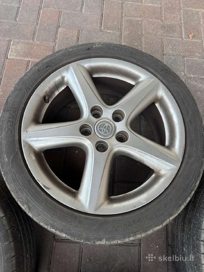 Toyota ratlankiai su vasarinėmis padangomis - nuotraukos Nr. 7