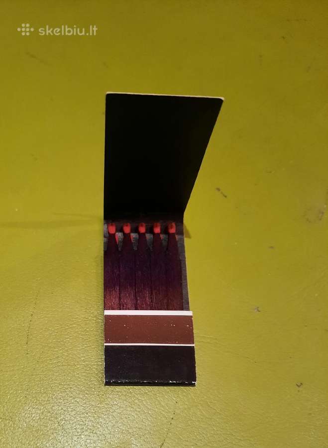 Rem. Degtukų dėžutė knygelė Davidoff Die Cigarette - nuotraukos Nr. 4