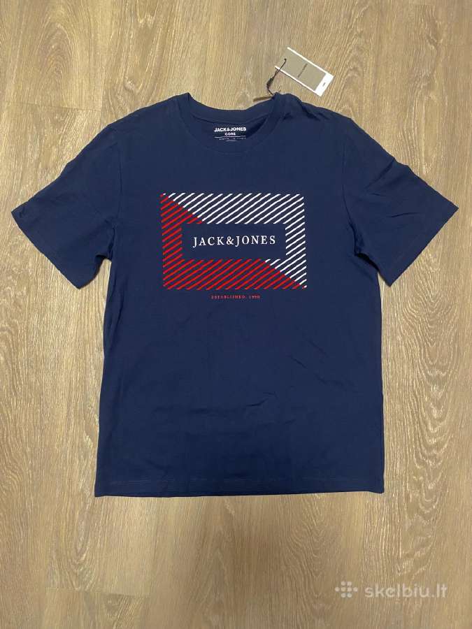 Nauji jack&jones marškinėliai S dydžio