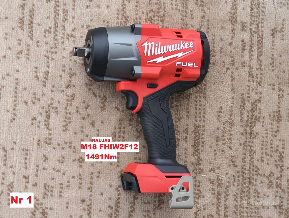 Milwaukee veržliasukis daug modelių - nuotraukos Nr. 2